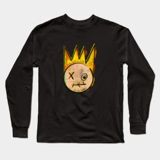 Glitch on fire Long Sleeve T-Shirt